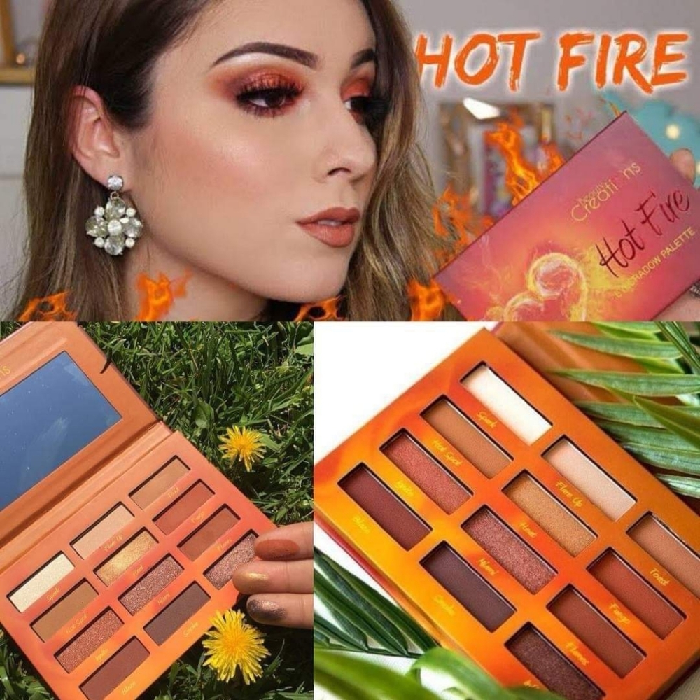 Hot Fire Eyeshadow Palette By Beauty Creations.